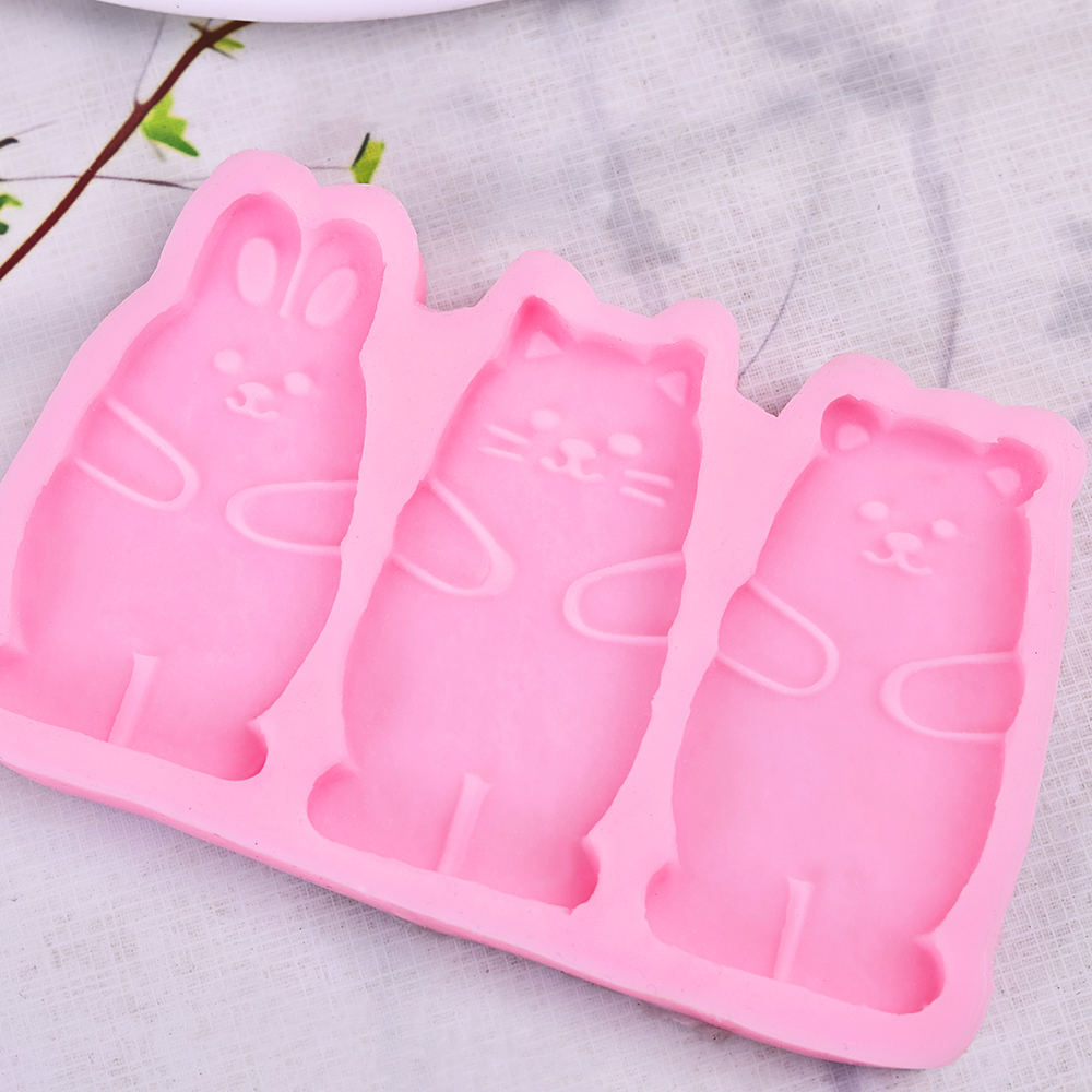 1pc Cartoon Triple Link Rabbit - Kitchen Tools In Baking recension och pris
