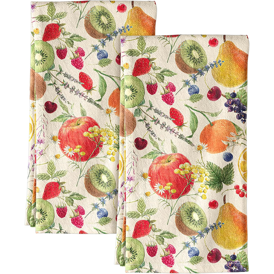 2Pcs, Fruit Party Kitchen Towe - Kitchen Baking Must Haves recension och pris