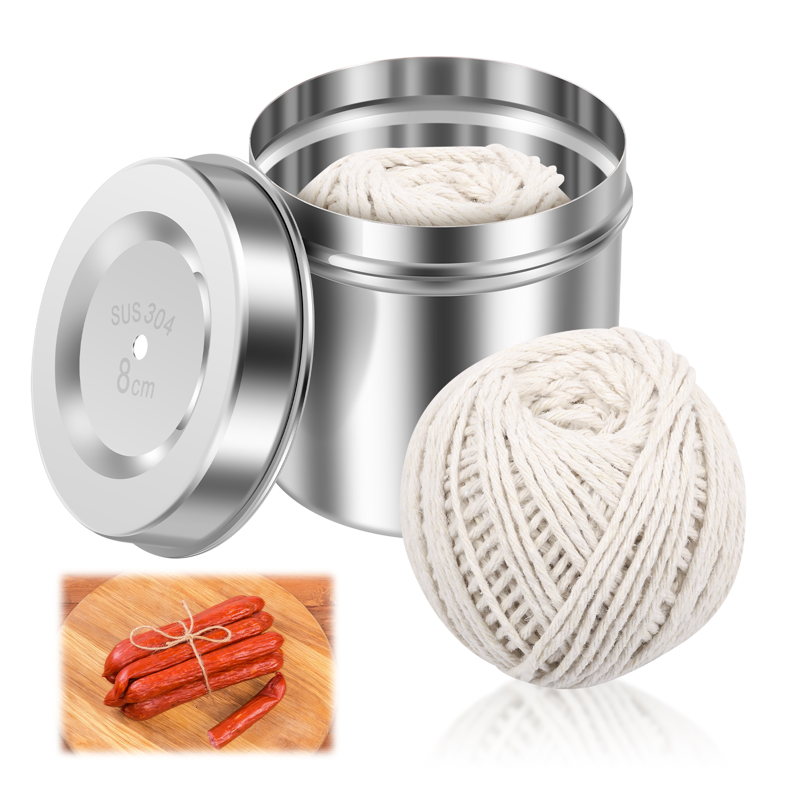 2 Pcs Cotton String Balls Cook - Kitchen Baking Twine recension och pris