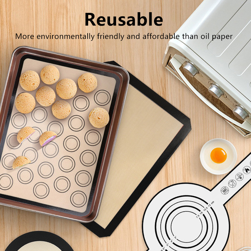 1Pc 42x29.5cm Silicone Baking  - Kitchen Baking Mat recension och pris