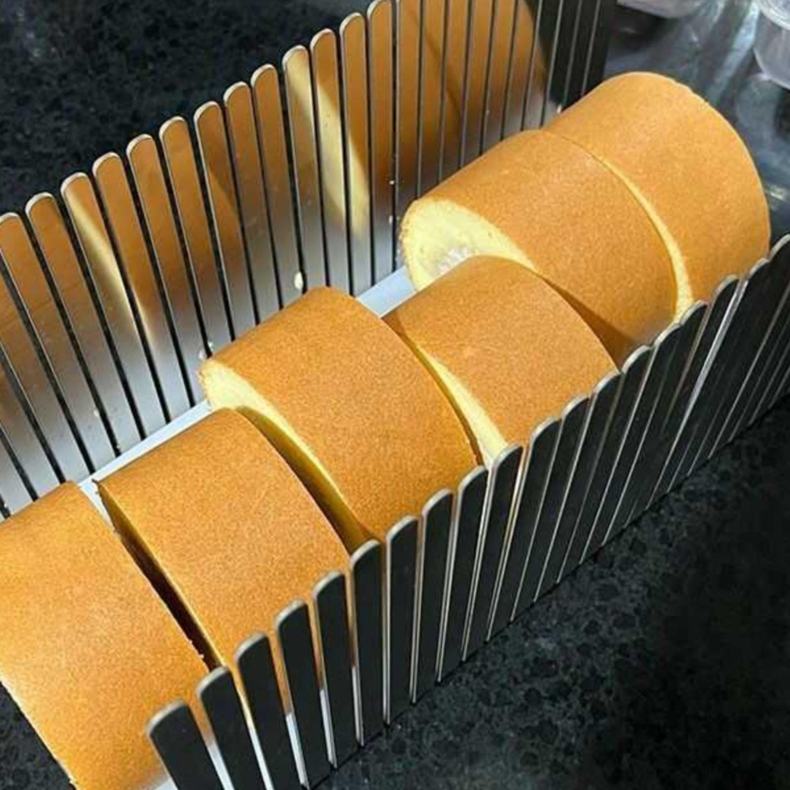 Stainless Steel Bread Slicer T - Kitchen Baking Aid recension och pris
