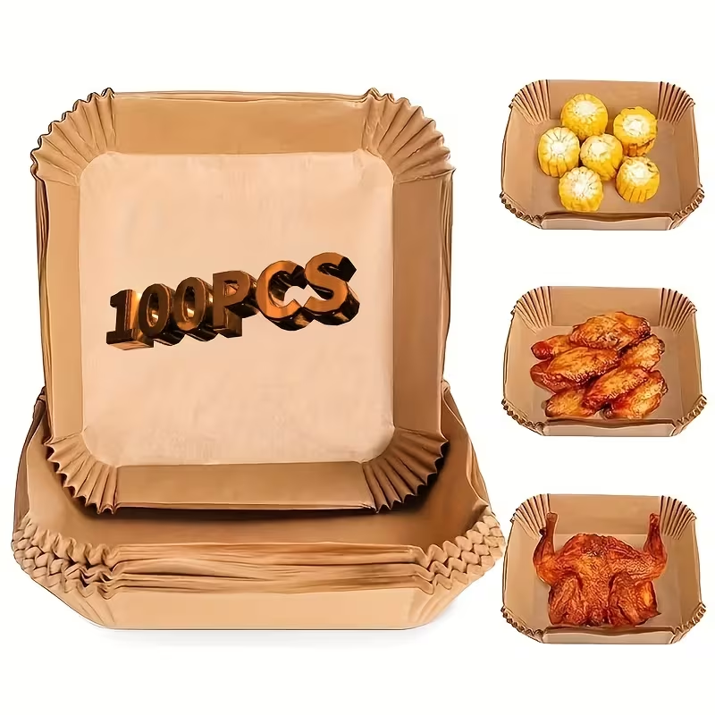 50Pcs Air Fryer Disposable Pap - Kitchen Baking Paper recension och pris