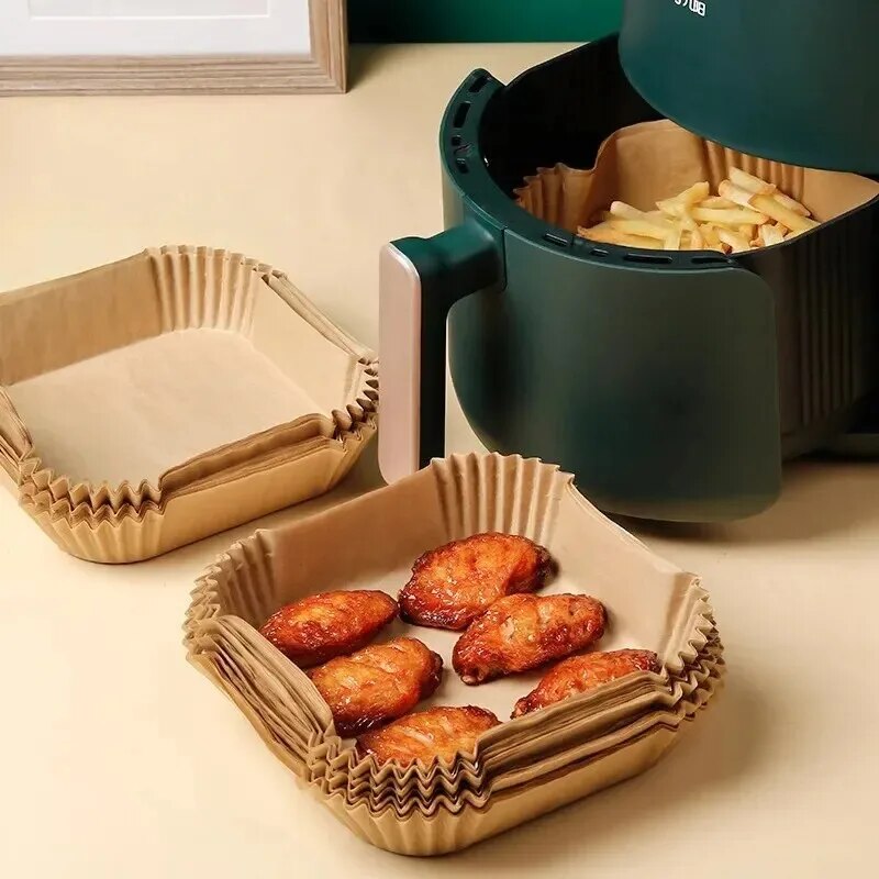 50Pcs Air Fryer Disposable Pap - Kitchen Baking Paper recension och pris