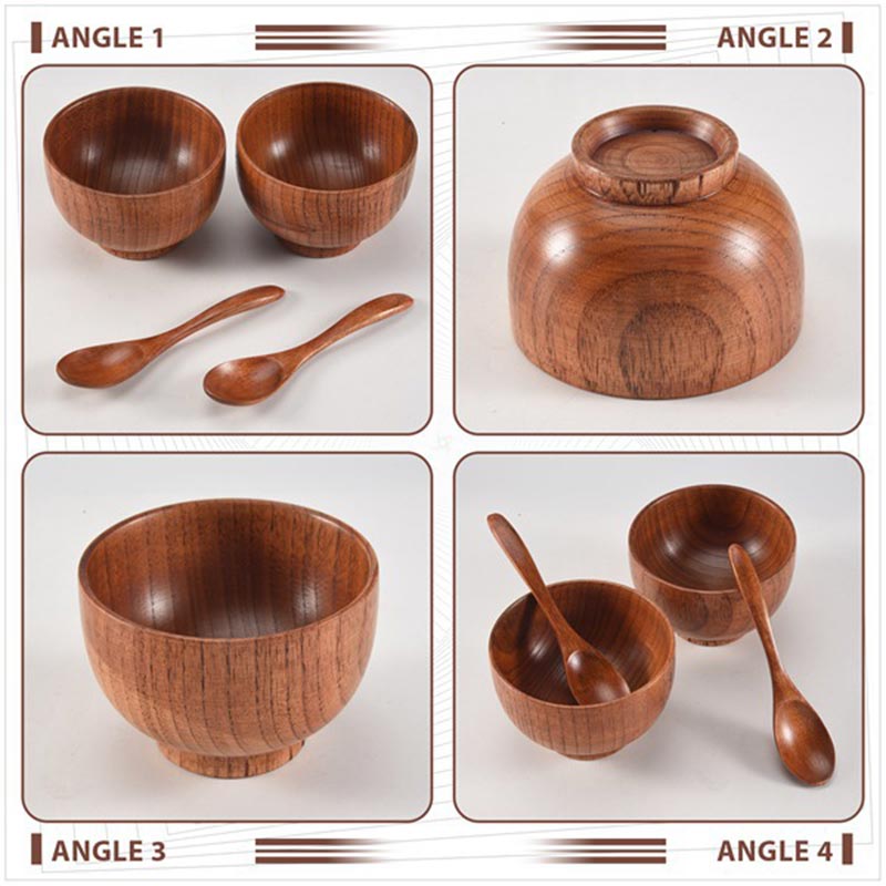Japanese Style Natural Wooden  - Stand Mixer Bowl recension och pris