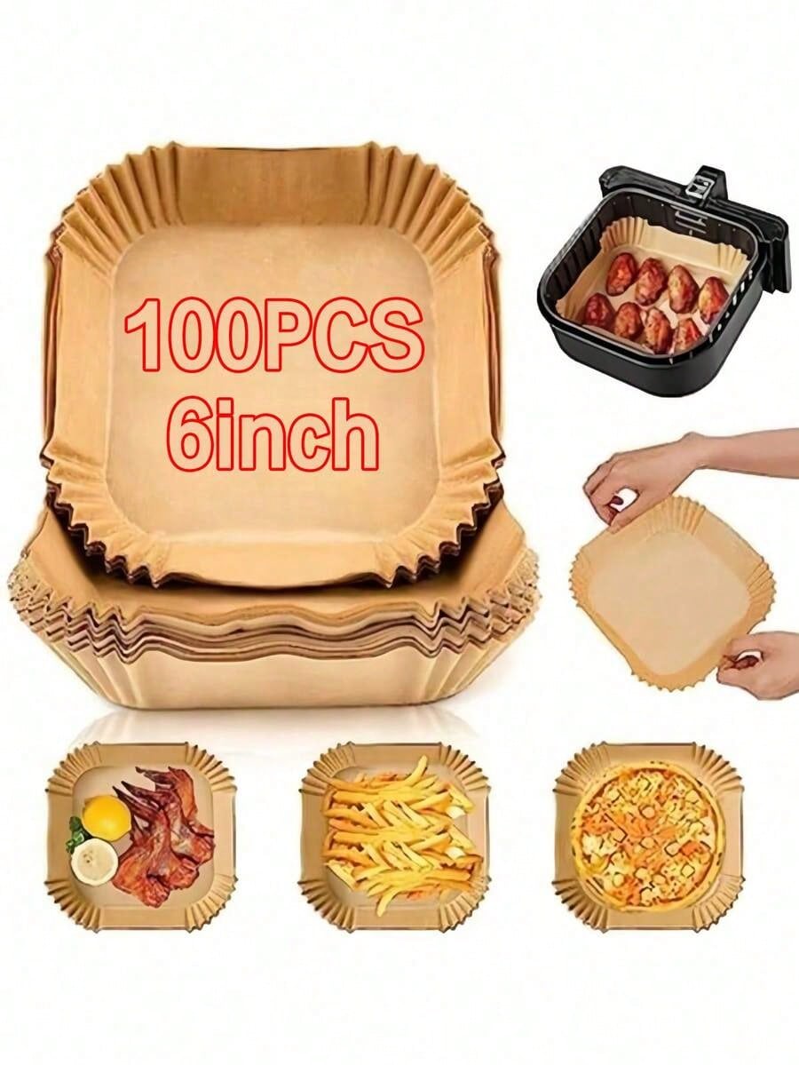 100PCS Disposable Air Fryer Li - Kitchen Baking Must Haves recension och pris
