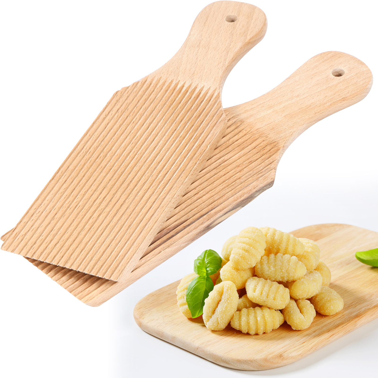 Wooden Gnocchi Board for Itali - Kitchen Baking Aid recension och pris