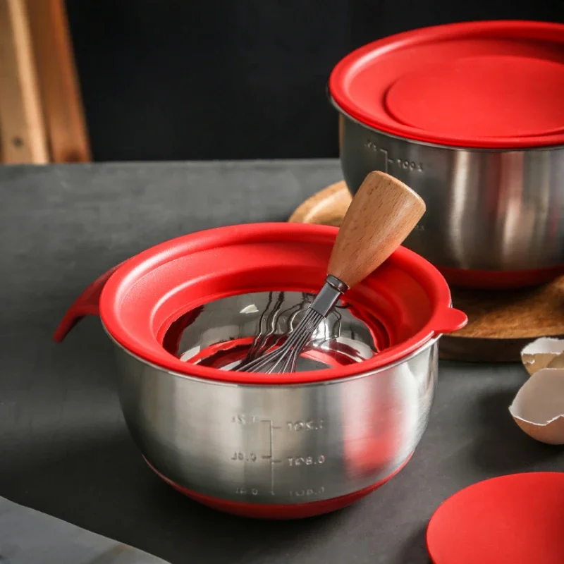Mixing Bowl Deep Stainless Ste - Kitchen Baking Aid recension och pris