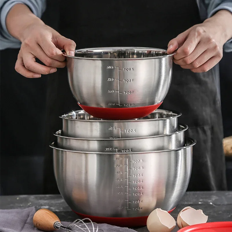 Mixing Bowl Deep Stainless Ste - Kitchen Baking Aid recension och pris