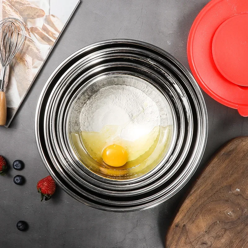 Mixing Bowl Deep Stainless Ste - Kitchen Baking Aid recension och pris